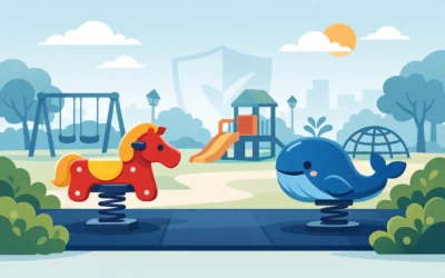 Balancines para parques seguros y duraderos