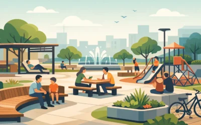 Mobiliario urbano para plazas que se usan de verdad