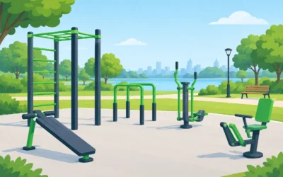 Equipos deportivos para parques que se usan más