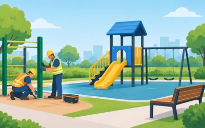 Instalación de áreas recreativas sin atrasos